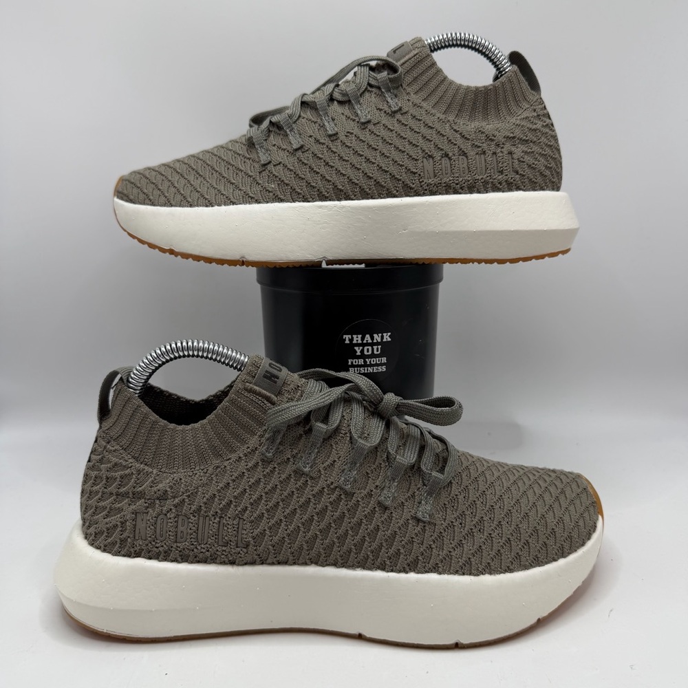 NOBULL Allday Knit Runner Womens Size 9 Gray Training Walking Shoes
